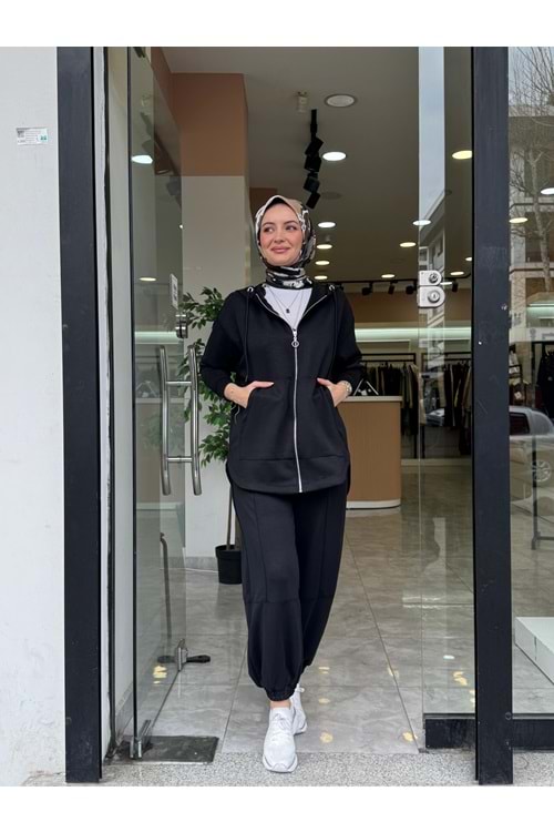 VEGAS FERMUARLI TAKIM - SİYAH - 1