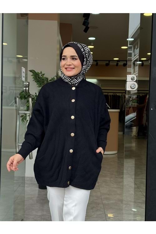 AFRA ANGORA HIRKA - SİYAH - STD