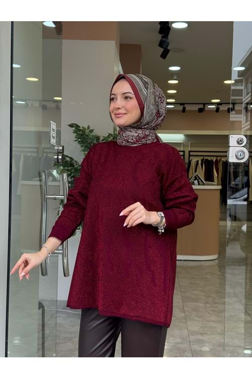 ZEBRA SİM KAZAK - BORDO - STD