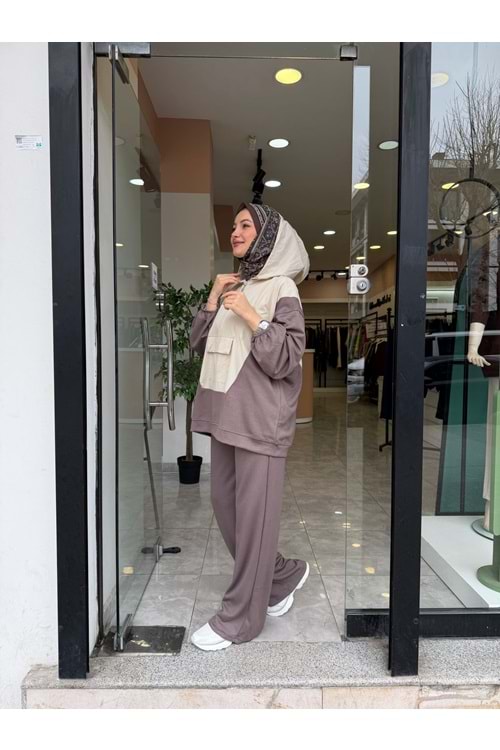 ELİSA TAKIM - BEJ - 1