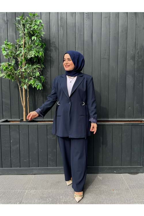 CEKETLİ TAKIM - LACİVERT - L-XL