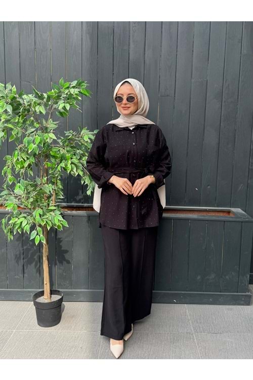 VELVET TAKIM - SİYAH - L-XL