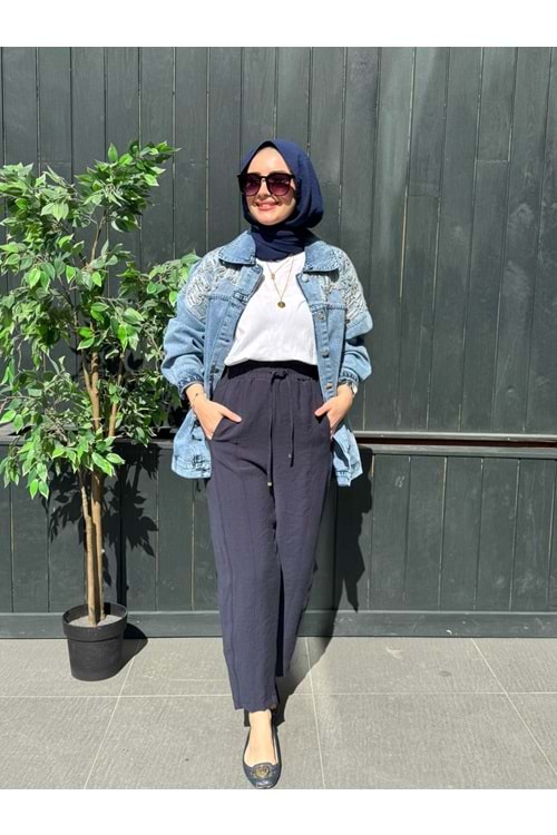 JOKER PANTOLON - LACİVERT - L-XL