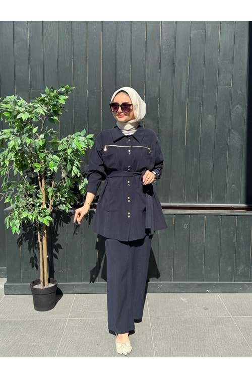 İPEK TAKIM - LACİVERT - 1