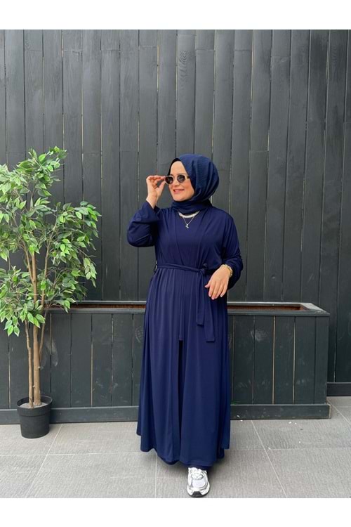 SÜMEYYE ÜÇLÜ TAKIM - LACİVERT - 1