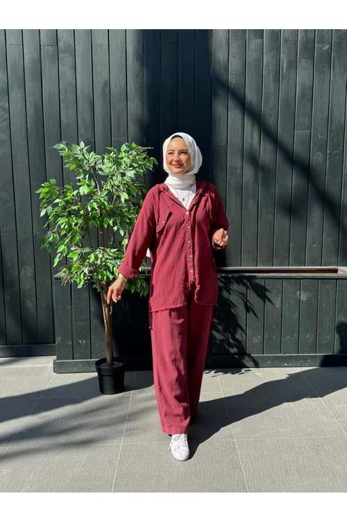 PÜSKÜL TAKIM - BORDO - 1