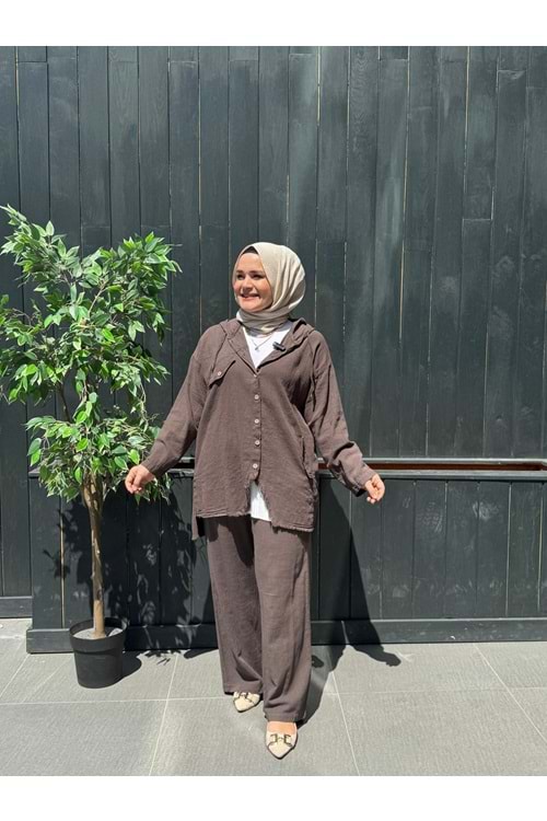 PÜSKÜL TAKIM - KAHVERENGİ - 1