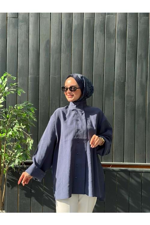 ZİRO GÖMLEK - LACİVERT - S-M