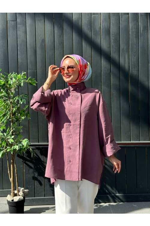 ZİRO GÖMLEK - MÜRDÜM - L-XL