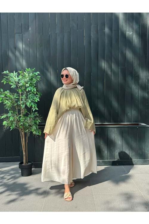 AURA PANTOLON ETEK - EKRU - STD