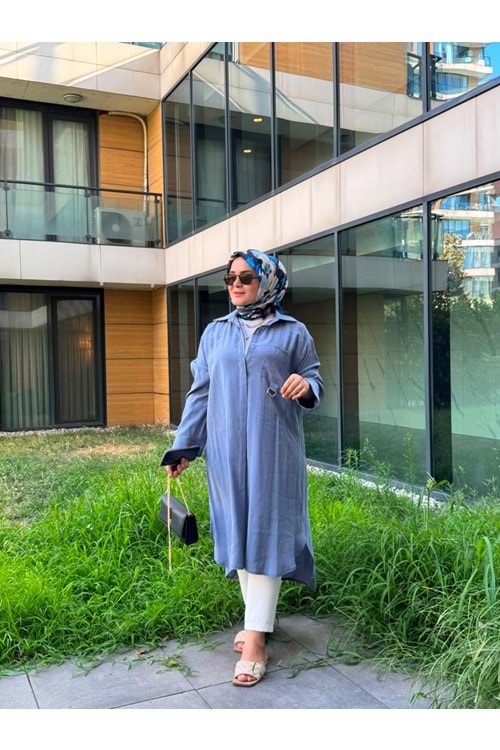 NİSA GÖMLEK - MAVİ - 2