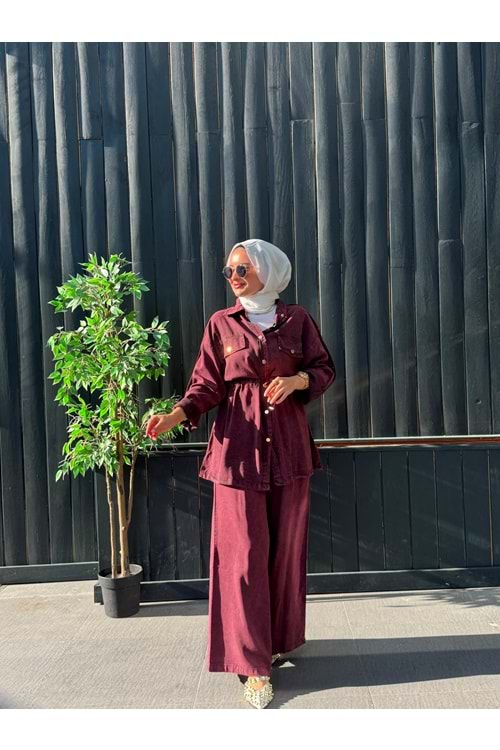 AYÇA TAKIM - BORDO - 2