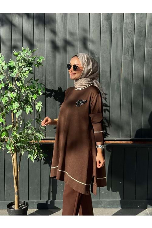 SENİHA TUNİK - KAHVE - STD