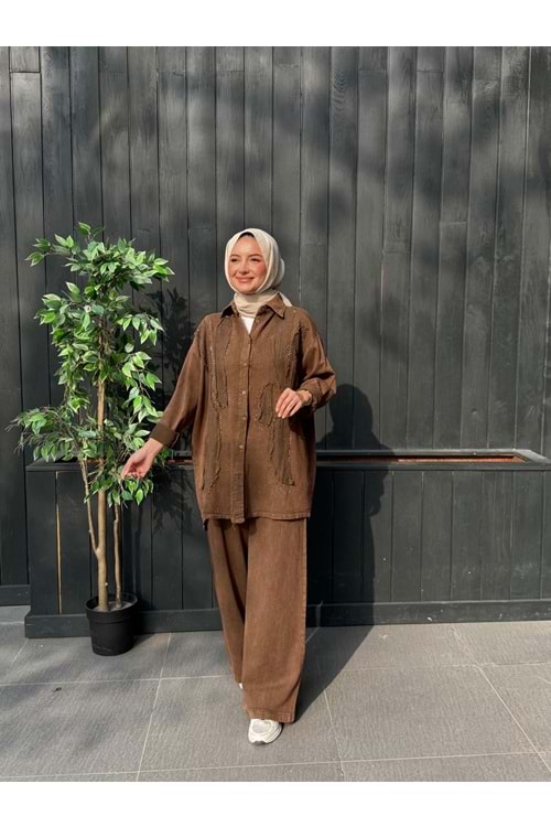 İTHAL FİLE TAKIM - KAHVE - 1