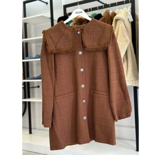 CHANEL CEKET - ACI KAHVE - 36