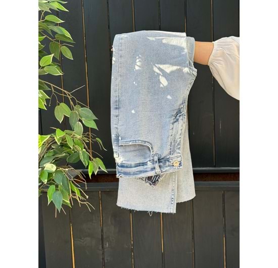 ZR MODEL KOT PANTOLON - BUZ MAVİSİ - 4