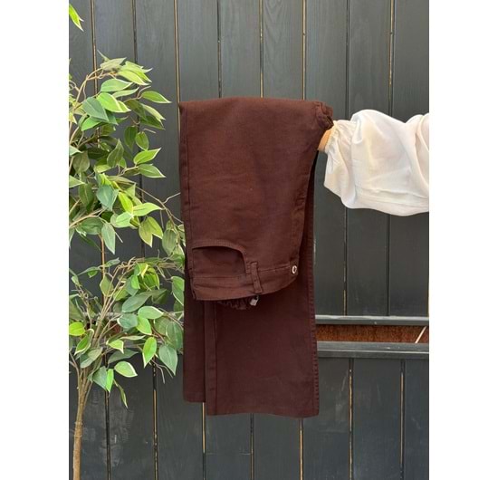 ZR MODEL KOT PANTOLON - KAHVE - 1