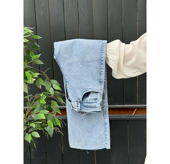 MİLANO PANTOLON - BUZ MAVİSİ - 1