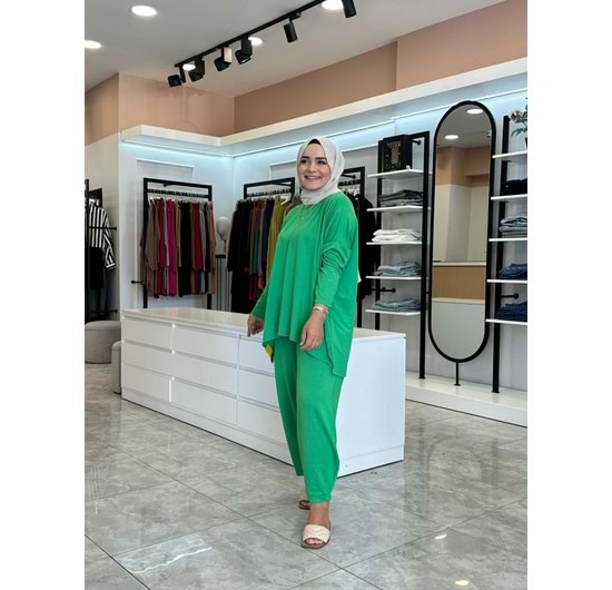 BASİC ŞALVAR TAKIM - BENETTON YEŞİLİ - STD