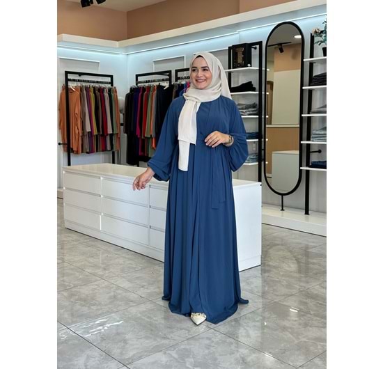 MEDİNE ABAYA - PETROL MAVİSİ - 1