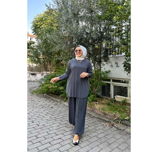 AZRA TAKIM - ANTRASİT GRİ - S-M