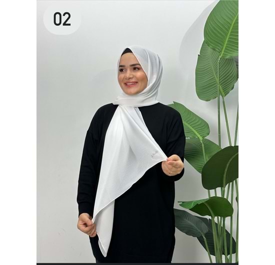 LAL ŞAL - 02 BEYAZ - STD