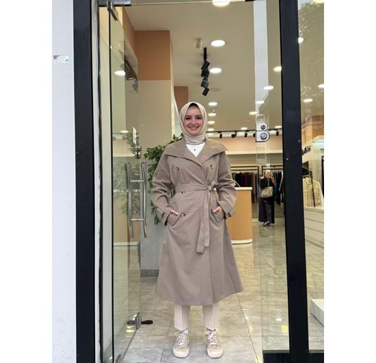 LOVE TRENCH - HAKİ YEŞİLİ - STD