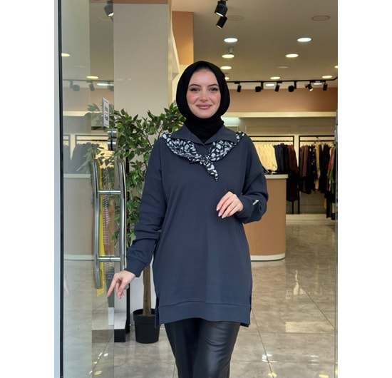 FULAR SWEAT - FÜME - STD