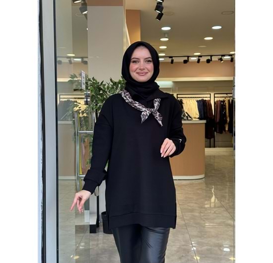 FULAR SWEAT - SİYAH - STD