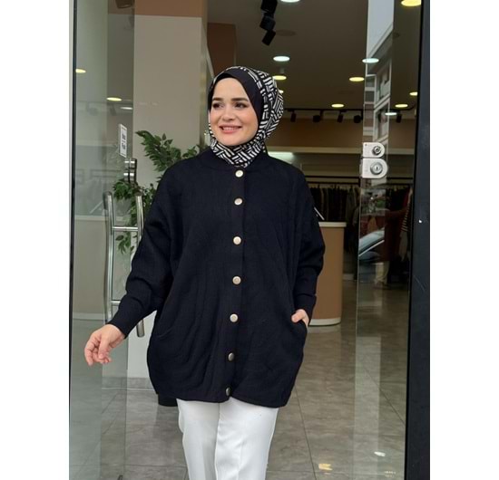 AFRA ANGORA HIRKA - SİYAH - STD