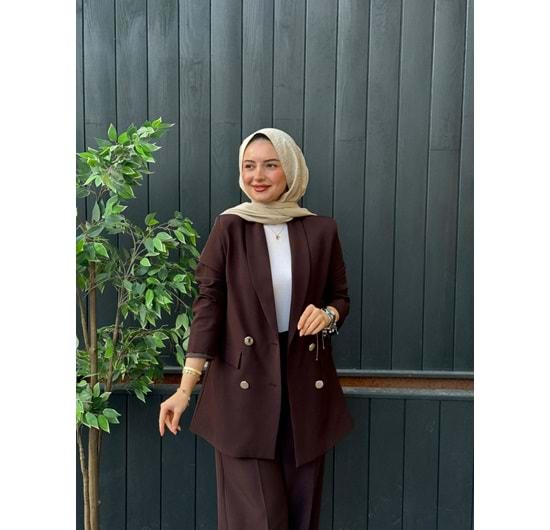 BLAZER CEKET - KAHVERENGİ - 1