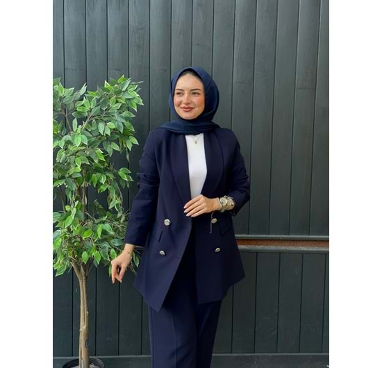 BLAZER CEKET - LACİVERT - 1