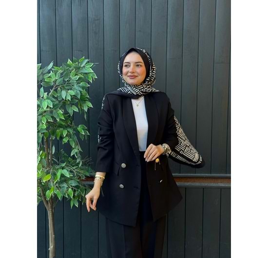 BLAZER CEKET - SİYAH - 1