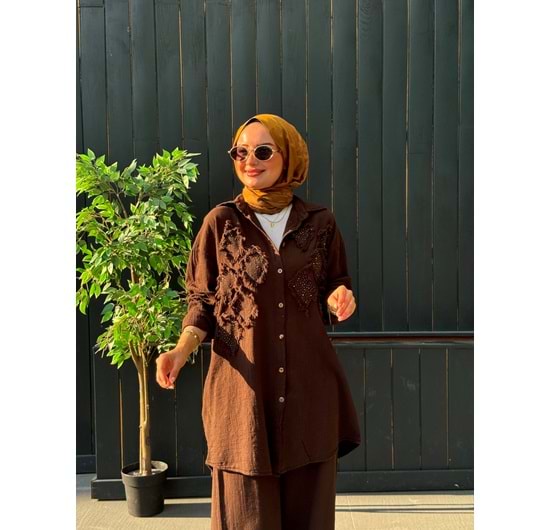 MARMARİS TAKIM - KAHVE - 1