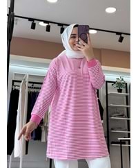 TİM TUNİK - TOZ PEMBE - STD
