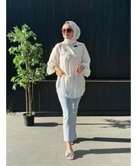 ZR MODEL KOT PANTOLON - BUZ MAVİSİ - 4