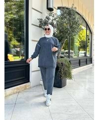 NADYA TAKIM - GRİ - S-M