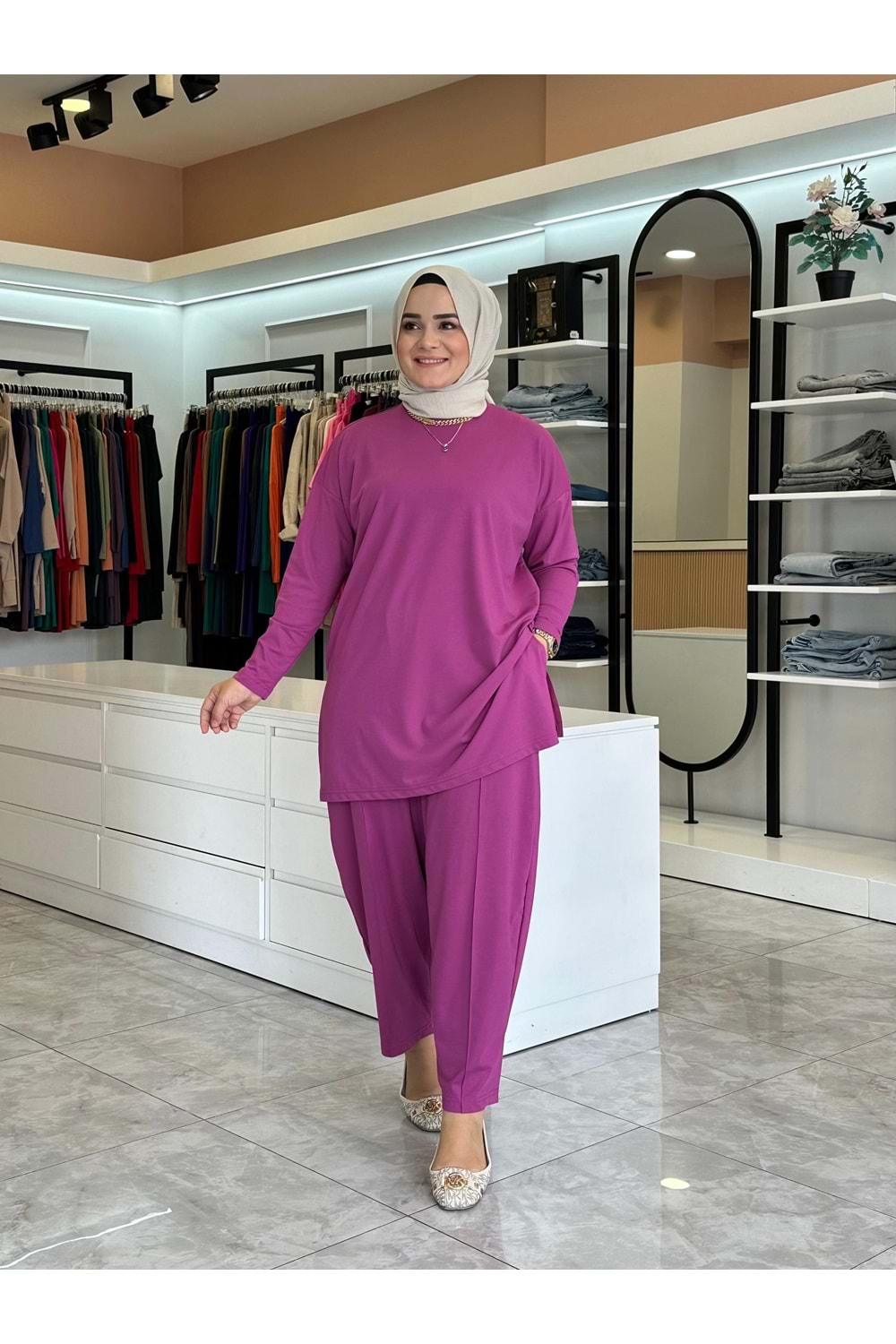 MODAL BASİC TAKIM - FUŞYA - 2