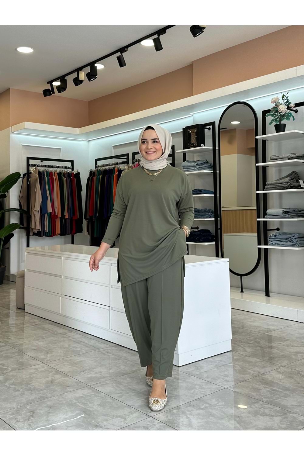 MODAL BASİC TAKIM - HAKİ YEŞİLİ - 1