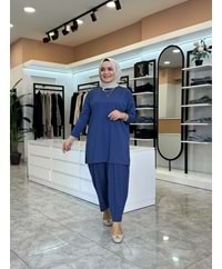 MODAL BASİC TAKIM - İNDİGO MAVİ - 1