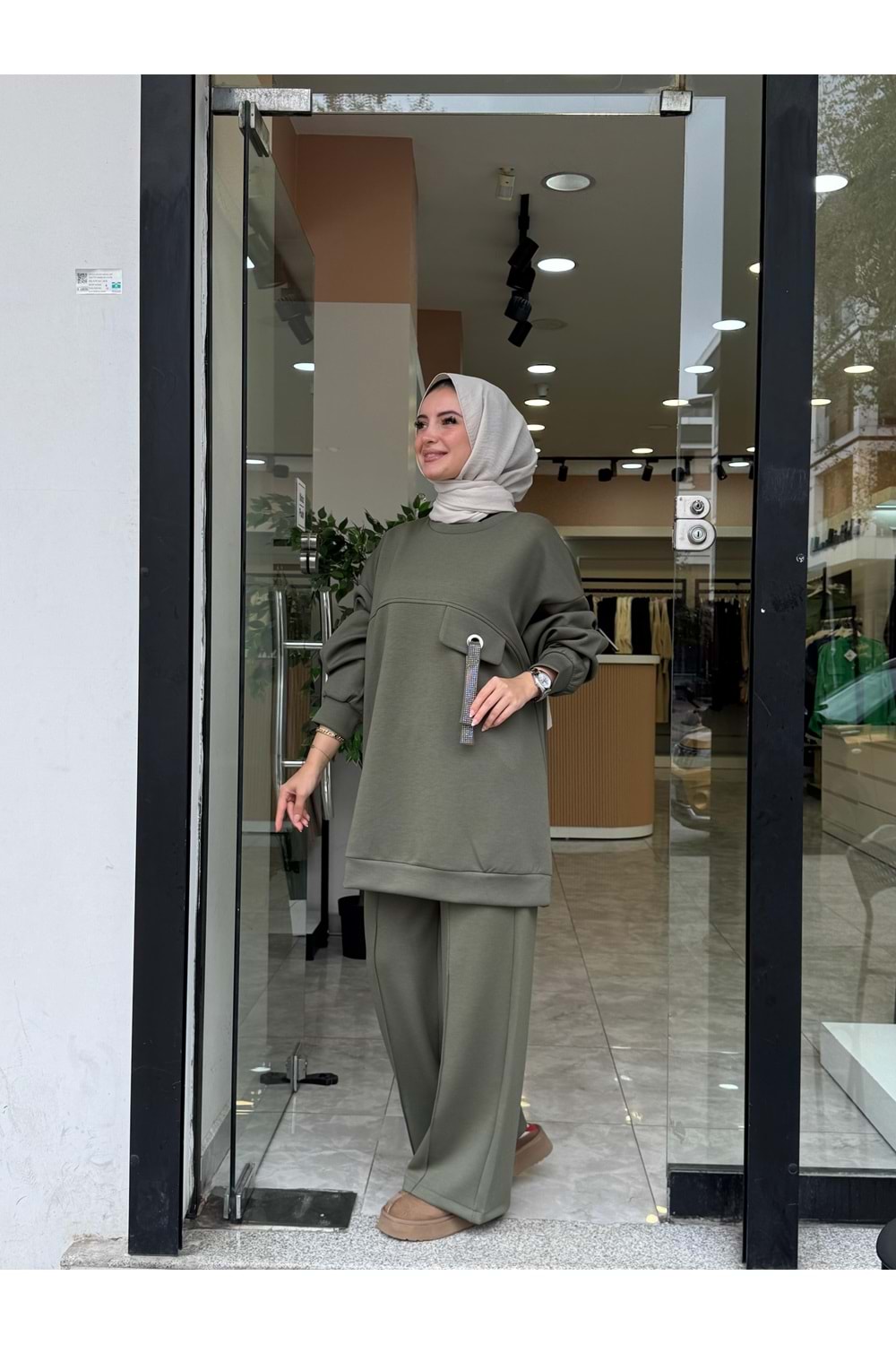 AYNUR TAKIM - YEŞİL - L-XL