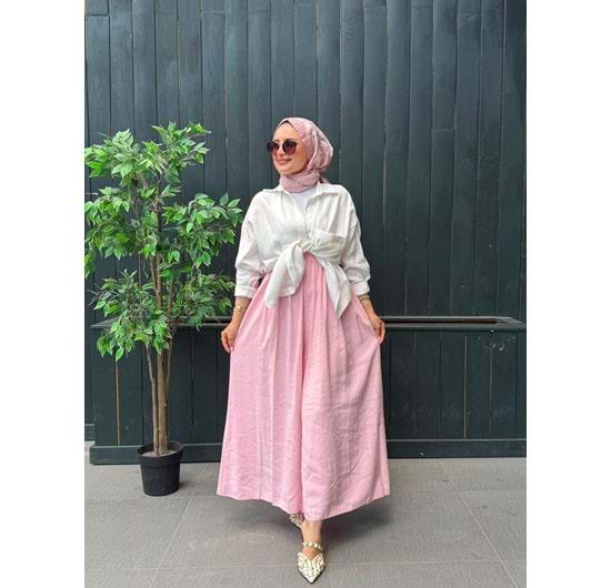 AURA PANTOLON ETEK - PEMBE - STD